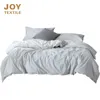 Ensembles de literie JOY TEXTILE couleur Pure housse de couette hiver chaud couette taie d'oreiller ensemble de lit double reine 230822