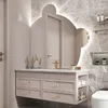 Bath Accessoire Set Amerikaanse Franse stijl leisteen naadloze bekkenbassin badkamerkast hand wassen combinatie