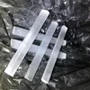 Decorative Figurines 100g 5-6pcs Natural White Selenite Gypsum Rod With Irregular Reiki Mineral Specimens Healing Crystal Wand