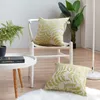 Housse de coussin en Jacquard, housse de jardin, taie d'oreiller décorative pour canapé 45x45, chaise d'extérieur, décoration de la maison