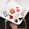 Broches pour femmes et hommes, dessin animé poisson cheval renard, badge et épingles amusants pour vêtements, sacs, décoration, bijoux en métal émail mignon, cadeau pour amis, vente en gros