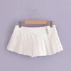 Signe Summer High High High Women Sexy Mini Vintage Skirt Vintage Tennis coreano Short White Black Y2K Donna