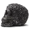 Decorative Objects Figurines Resin Screw Gear Mechanical Style Skull Crafts Ornament Home Decor Statue Halloween Decoration Sculpture 230823