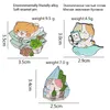 女性用のブローチピンメンズ漫画猫動物植物面白いバッジとドレスクロスのピンバッグ装飾