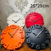 Zegary ścienne Nowoczesne modne nordyckie konstrukcje Wiszące Unikalne dłonie zegarek do salonu cichy Orologio da Parete Decorating Element