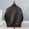 Giacche da uomo .cc.100% giacca da uomo in pelle autentica