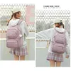 Mochilas Multi Nylon Backpack Viagem Rucksack fofo bolsa escolar casual para mulheres adolescentes 230822