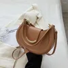 Avondtassen premium en niche -ontwerp grote capaciteit dames lederen handtas modieuze veelzijdige eenschouder crossbody tas