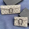 Alta qualità Horsebit 1955 portafoglio piccolo portafogli firmati borse firmate donna borsa da donna portacarte portafoglio di lusso lungo zi222Z