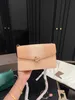 Principais mulheres de luxo Bolsa de envelope Flip Small Square Bacs Saco de Dinner Bolsa de Moda Bolsa de Moda de Designer Chain Crossbody Purse Tote