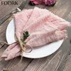 Table Napkin 10pcs Cloth Napkin Christmas 17x17'' Serving Table Decor Dinner Towel for Kitchen Wedding Decoration Party Linen Fabric Gauze 230823