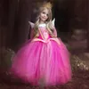 Vestidos de menina 5 6 7 8 9 10 anos Meninas Vestido de Halloween Cosplay Beauty Princess Dress Christmas Festume Party Kids Kids Roupos de flores 230822