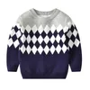 Pullover Herbst Winter Absicherung Dicke Langzeitpullover Kinder Pullover Jungen Baumwoll Pullover Boy Baby Sweater für 39 Jahre 230822