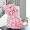 Autres fournitures de fête d'événement Éléphant Mosaïque Ballon Cadre Lettre géante Boîte de remplissage pour bébé pour douche Décorations d'anniversaire de mariage 230822