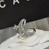 Designer Wedding Ournings Women Sier Selection Urocze marka pierścionka biżuterii klasyczne akcesoria premium walentynki Wyłączne