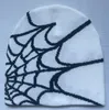 帽子編みビーニーハットメンズ女性秋の冬の温かいファッション屋外スパイダーウェブキャップ女性帽子のための帽子