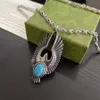 Designer ketting G Sieraden mode ketting ketting juwelen dames mannen hexagram groen cadeaubist h18u#