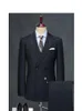 Męskie garnitury na zamówienie pana młodego sukienki ślubne Blezer Pants Business High-end Classic Spodni SA08-17599