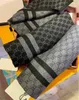 Plaid Scarf Cashmere Scalives Wzór szelków dla mężczyzny Women Shawl Long Neck 2 Kolor Najwyższa jakość