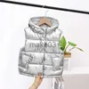 Manteau en duvet Filles Garçons Bébé Enfants Gilet Gilet 2023 Mignon Chaud Plus Épaissir Hiver Automne Veste Extérieure Cardigan Vêtements Pour Enfants J230823