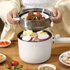 Cuiseur électrique 1,5 l, chaudière de dortoir pour étudiants, petit Pot de nouilles multifonctionnel pour la maison