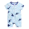 Rompers Cartoon Print Baby Romp