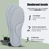 Shoe Parts Accessories 4pcs Memory Foam Orthopedic Insoles Pads Men Women Nano Antibacterial Deodorization Insole Sweat Absorption Running Cushion 230823