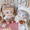 Dolls 20 cm Baumwolle Baby WcLothes Idol Star niedlich gefüllte Anpassung Figur Spielzeug Doll Plüschfans Sammlung 230822