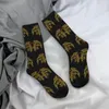 Men's Socks Funny Happy Tribal Vintage Harajuku Cthulhu Mythos Horror Great Old Ones Hip Hop Crew Crazy Sock Gift Pattern Print