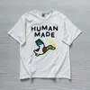 Men's T-Shirts Good Quality Human Made Duck Fashion T-shirt Men 1 1 Human Made Women Vintage T Shirt Slub Short Sleeves Streetwear Tees