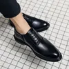 SURES BUTY WYSOKIEJ WYKORZYSTAJ MIĘKNY COWSKIDA SKÓRKA MĘCA SUKIET WEJŚCIA MĘCA BUTY Dżencjanta Biuro Bizne Business Formalne buty Oxford 38-46 230822