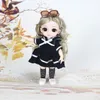 Dolls Doll 13 beweegbare gezamenlijke 112 16 cm bjd voor meisjes 3D oogaankleden mode plastic speelgoed mooie verjaardagscadeau hoge kwaliteit 230822