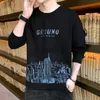 Men's Hoodies Sweatshirts Spring and Autumn Season Men's Casual Round Neck Sweater Men's Striped Top streetwear sweatshirt men clothing J230823