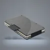 Kolfiber Kreditkortshållare 2020 Nya dragband Version RFID Blockering av anti -skanning Metal Plånbok Pengar CLIP9594139