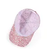 Ball Caps 2023 Flower Print Cap Travel Sport Summer pour les femmes Trekking Chapeaux de mode rose décorer