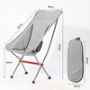 Camp Furniture Camping Ultralight Folding Chair Superhard High Load Outdoor Travel Portable Beach Hiking Picnic Seat Fishing Tools 230822