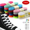 Shoe Parts Accessories 1 pair thicken classic shoelaces for sneakers shoe laces solid flat shoelace casual sports shoes strings 100120140160cm 230823