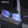 نظارات حظر الضوء الأزرق RBNN MEN PRONSION COMPUTER GROUSING GRAING GUNDAY ANDY عالي الجودة في إغلاق الضوء للذكور للذكور المضادة للألعاب الأزرق UV400 230823
