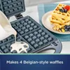 Bread Makers Sandwich Panini Presses Waffle Maker With Removable Plates Nonstick