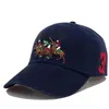 ポロキャップラグジュアリーデザイナーお父さんの帽子男性と女性のための帽子帽子有名なブランドコットン調整可能なスカルスポーツゴルフカーブサンハットF2142