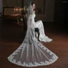 VEILES BRIDAS VEILS MULHERES 1 CAMADO VEIL DE CASAMENTO PARA NOVIDAS ACENDERES DE CABELO DE TULLO DE TULLE CATURAS COM FLORAIS MULHERES FLORAIS