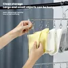 Hängare Metal Hanger Multi-Layer med Clip Multipurpose Handduk förvaring för hembalkong