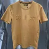 디자이너 티셔츠 캐주얼 MMS T 셔츠 모노그램 인쇄 인쇄 고품질 남성 힙합 의류 아시아 크기 S-4XL294S를위한 짧은 슬리브 상단
