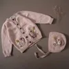 Pullover Kids Sweater Shirley Bredal Brand Girls Winter Winter Clothes Autumn Cardigan Carderidery Cotton Soft Baby Boys Knit Tops 230822