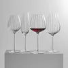 Vinglas Glasskopp Drickware Red Goblet Set Crystal Creative Champagne Luxury Transparent Ripple Hushållsband