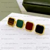 Colar de quatro folhas Colar de trevo designers de jóias de trevo de colares pendentes de pendente 18k Gold Bated Aço inoxidável cobre preto vermelho ágata branco Colar de flores feminino