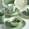 Piatti in ceramica piatti di stoviglie complete 21 pezzi Camping originale riutilizzabile sdolcinato vajilla prodotti domestici