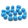 Decorative Figurines Natural Semi-precious Stone Blue Turquoise Irregular Shape Energy Mineral Specimen Healing Gemstone Jewelry 20-30mm