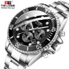 Top Luxury Brand Tevise Men Mechanic Mechanical Watches Full Steel Military Business MristWatch Male Relógio Relogio Masculino175Z