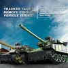 ElectricRC Car RC Tank Militaire Guerre Bataille États-Unis M1 Leopard 2 Télécommande Jouet Voiture Modèle Tactique Jouets Électroniques pour Garçons Enfants 230822